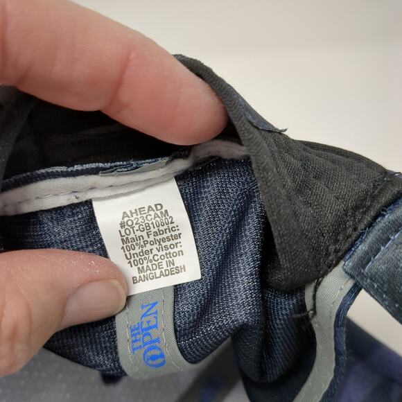 The Open 151st Royal Liverpool Strapback Baseball Cap Multicolor One Size Camo - Picture 10 of 10